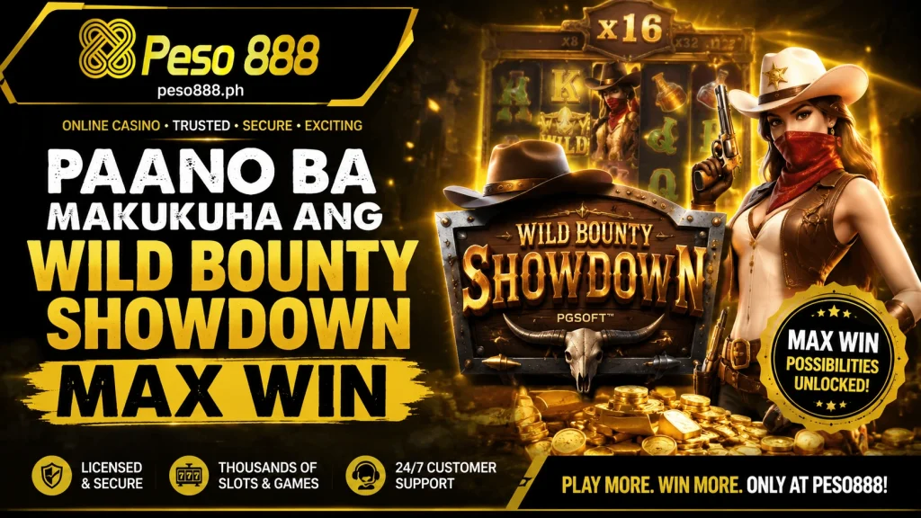 Paano Ba Makukuha Ang Wild Bounty Showdown Max Win?